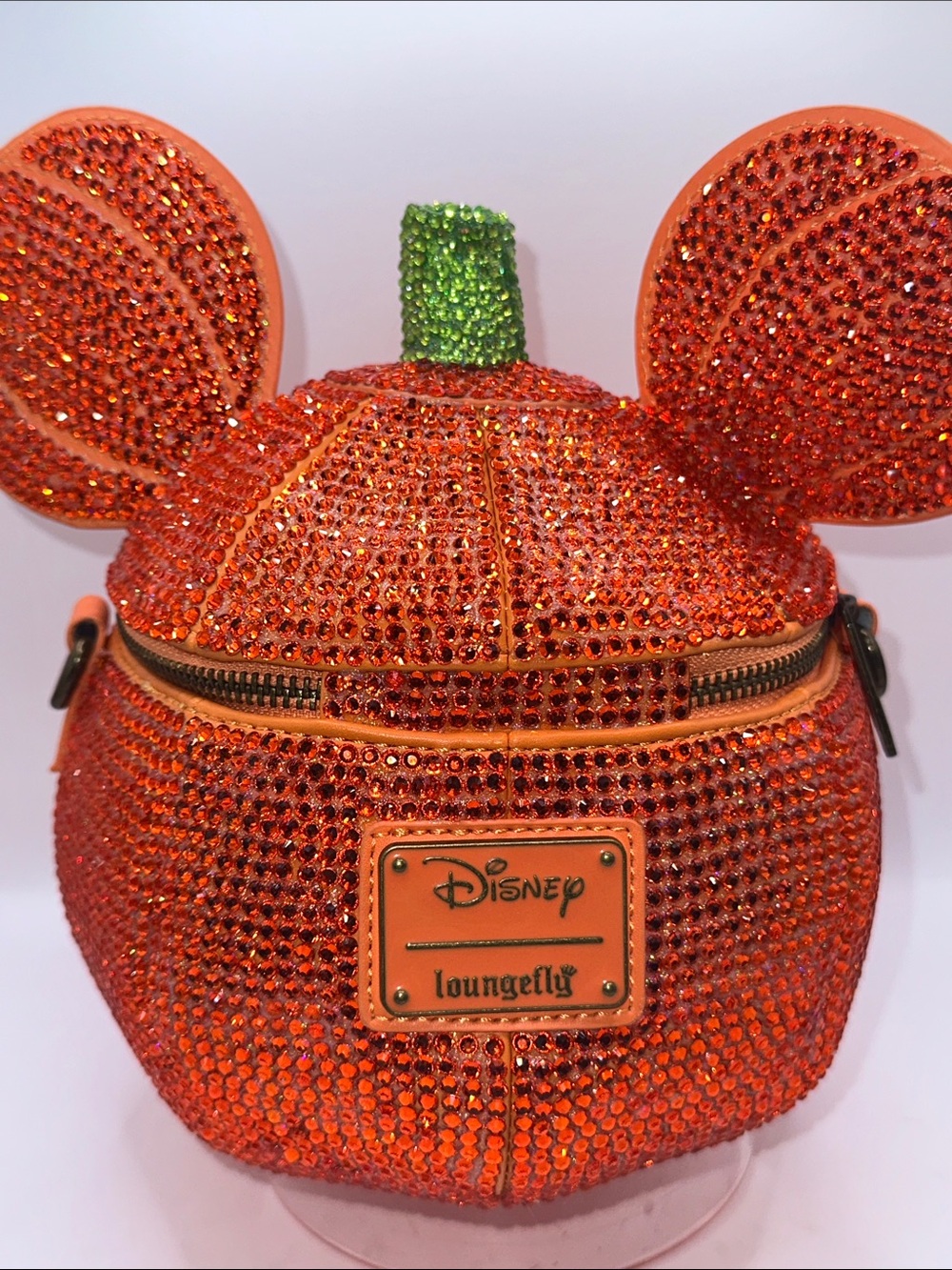 Loungefly Embellished Micky Pumpkin Bag - Picture 6 of 10